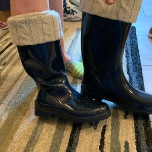 Water boots with cuff